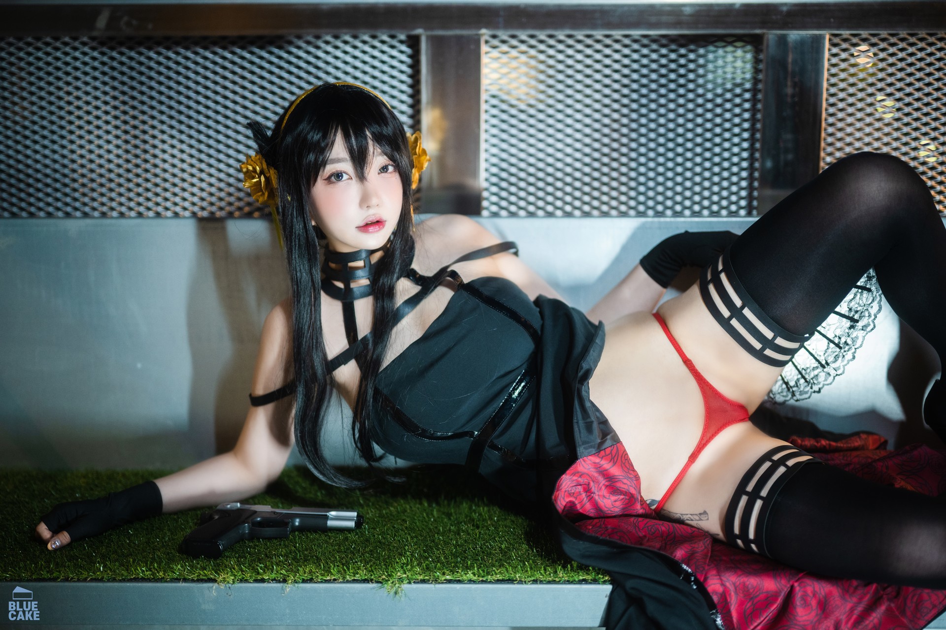 Son Yeeun 손예은, [BLUECAKE] Black Rose RED+ Set.01 26