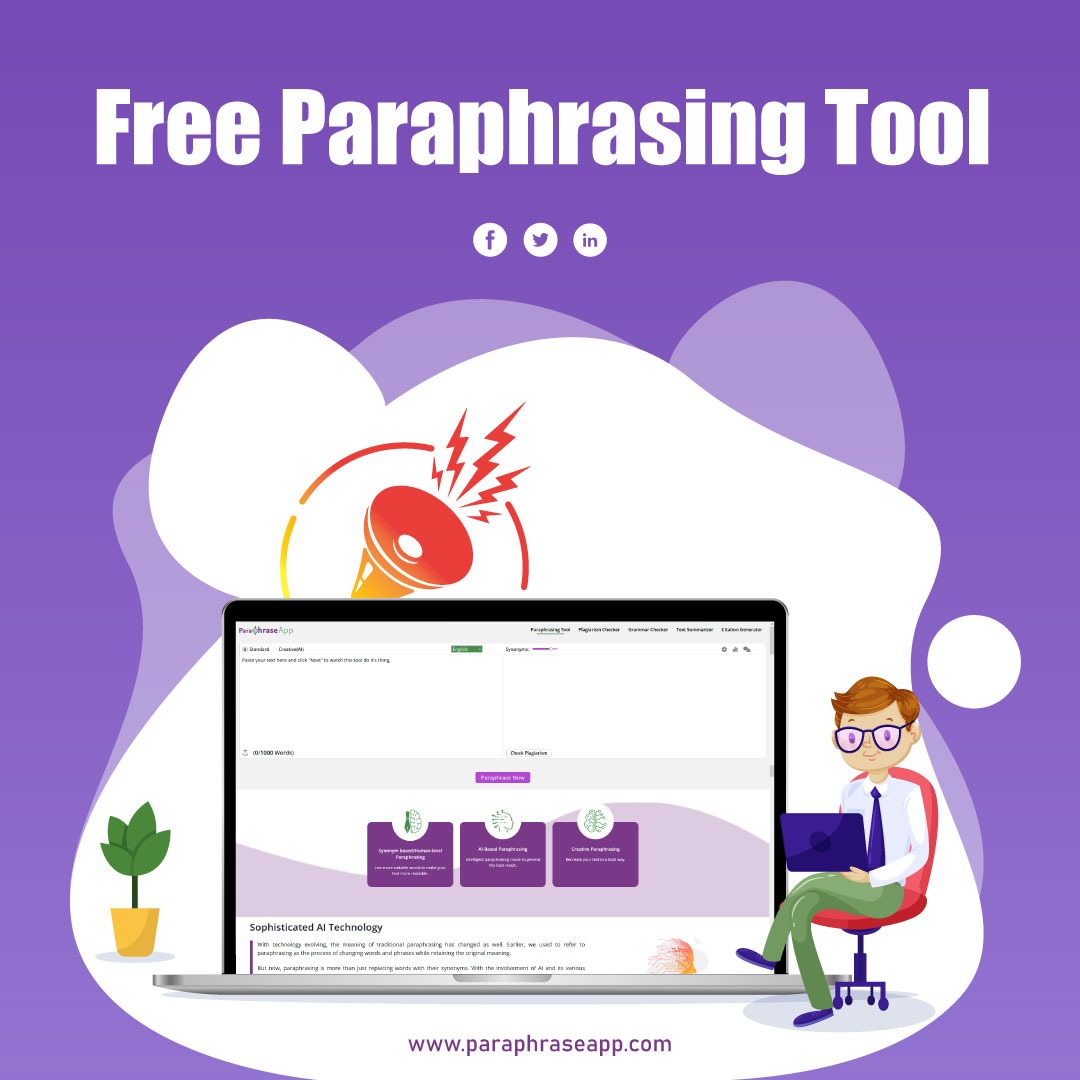 paraphrasing tool free offline