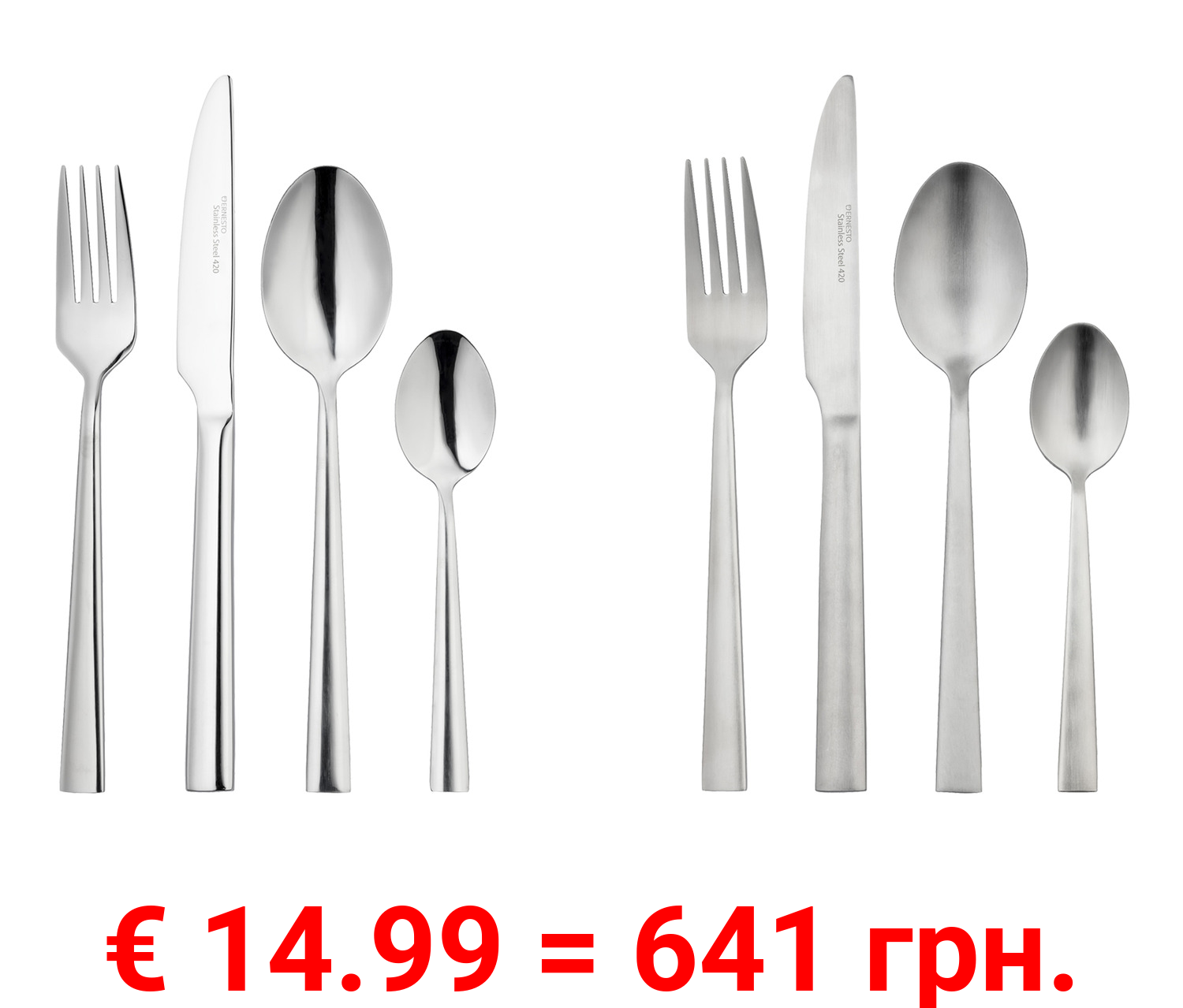 ERNESTO® Tafelbesteck, 24-teilig