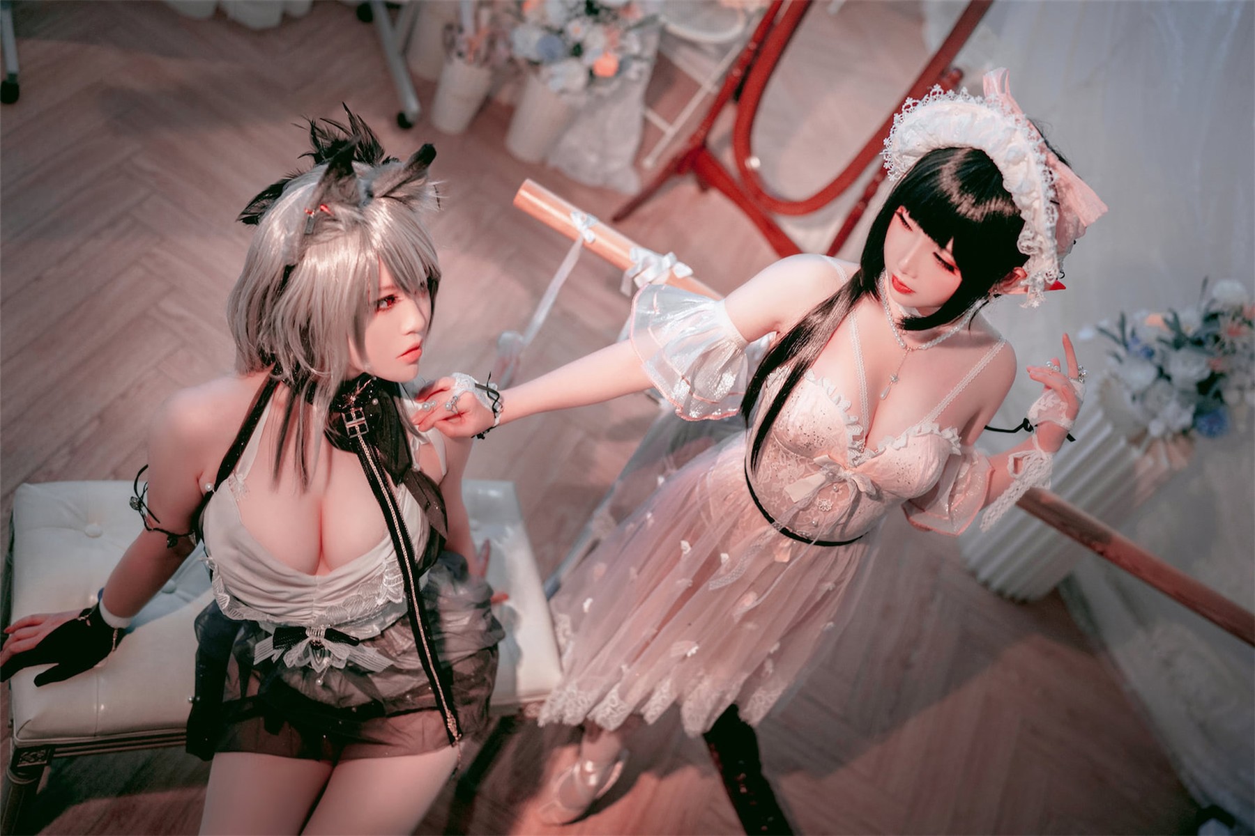 Cosplay 面饼仙儿 半半子 黑x森蚺 44
