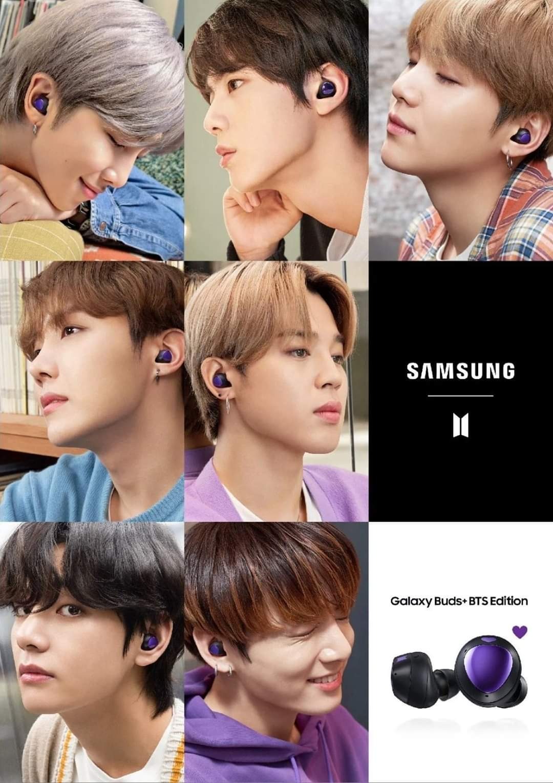 Samsung Galaxy Buds + BTS Edition