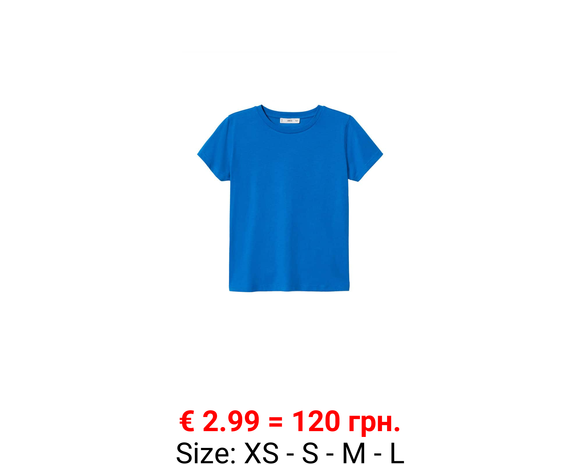 Camiseta básica algodón