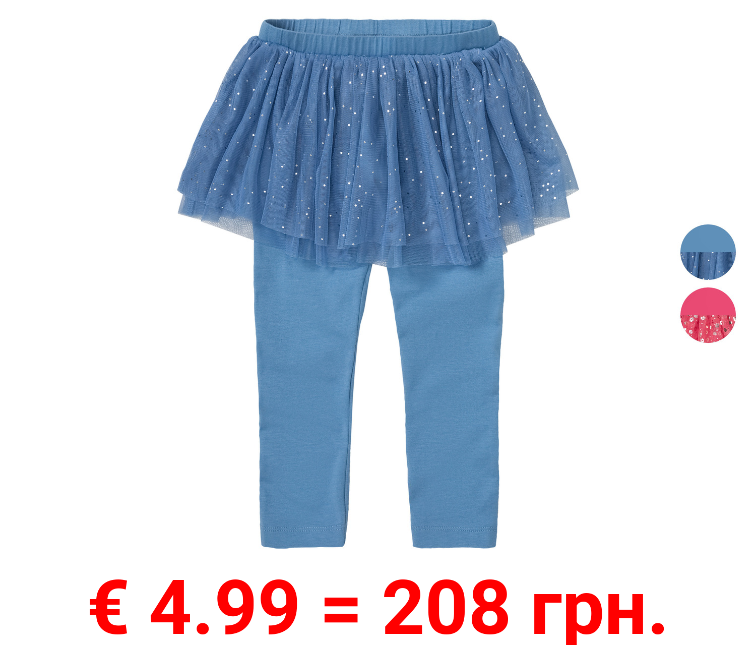lupilu® Kleinkinder Mädchen Tüllrock mit Leggings