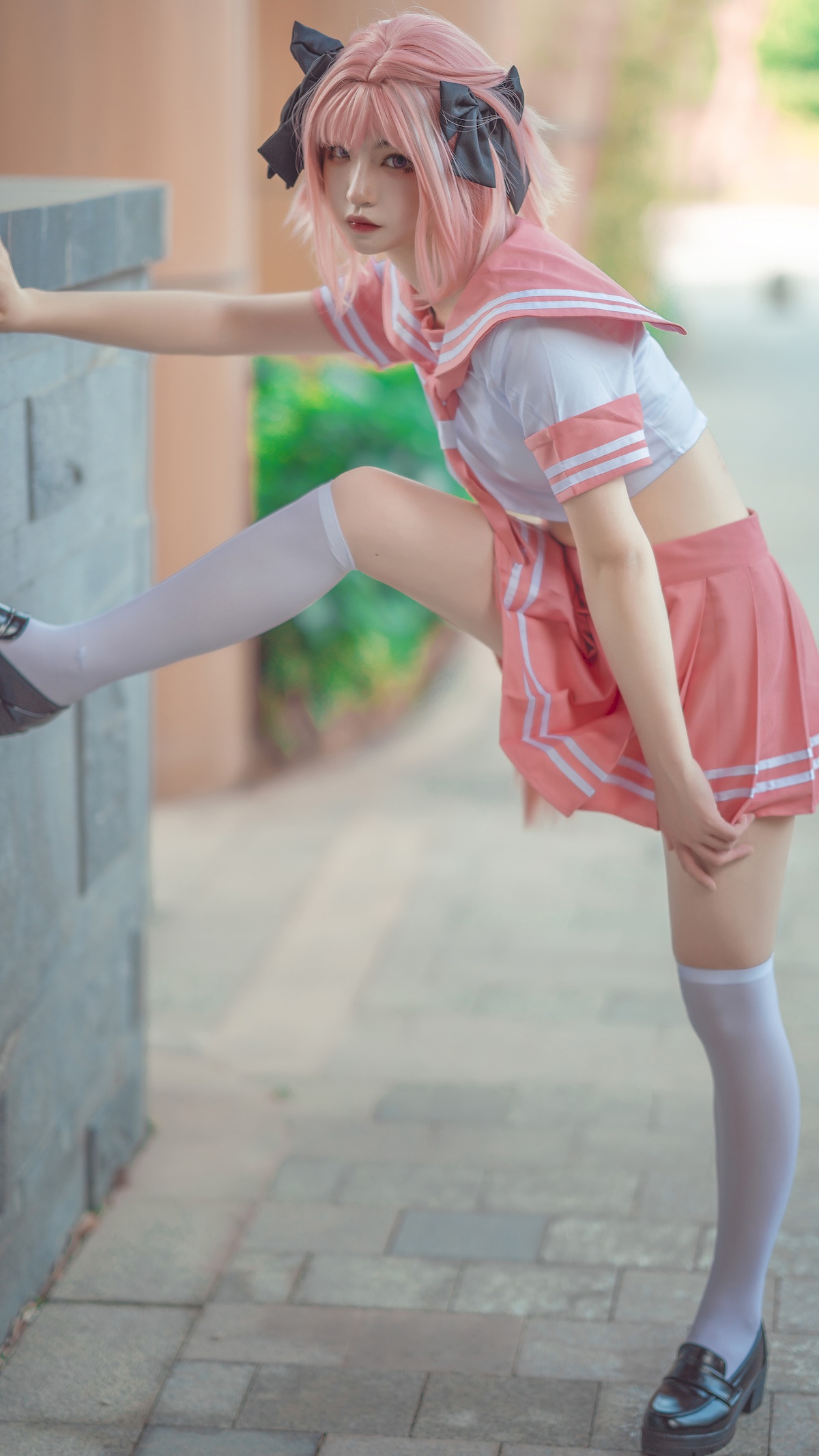 Cosplay 海藻酸钠 阿福jk 阿福泳装 Ray 7