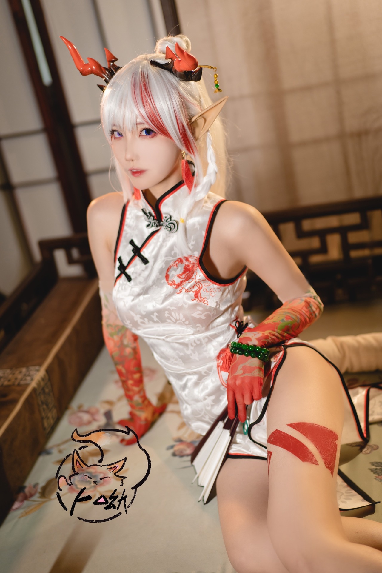 [卜呦] 年旗袍·乐逍遥 Arknights Qi Pao 5