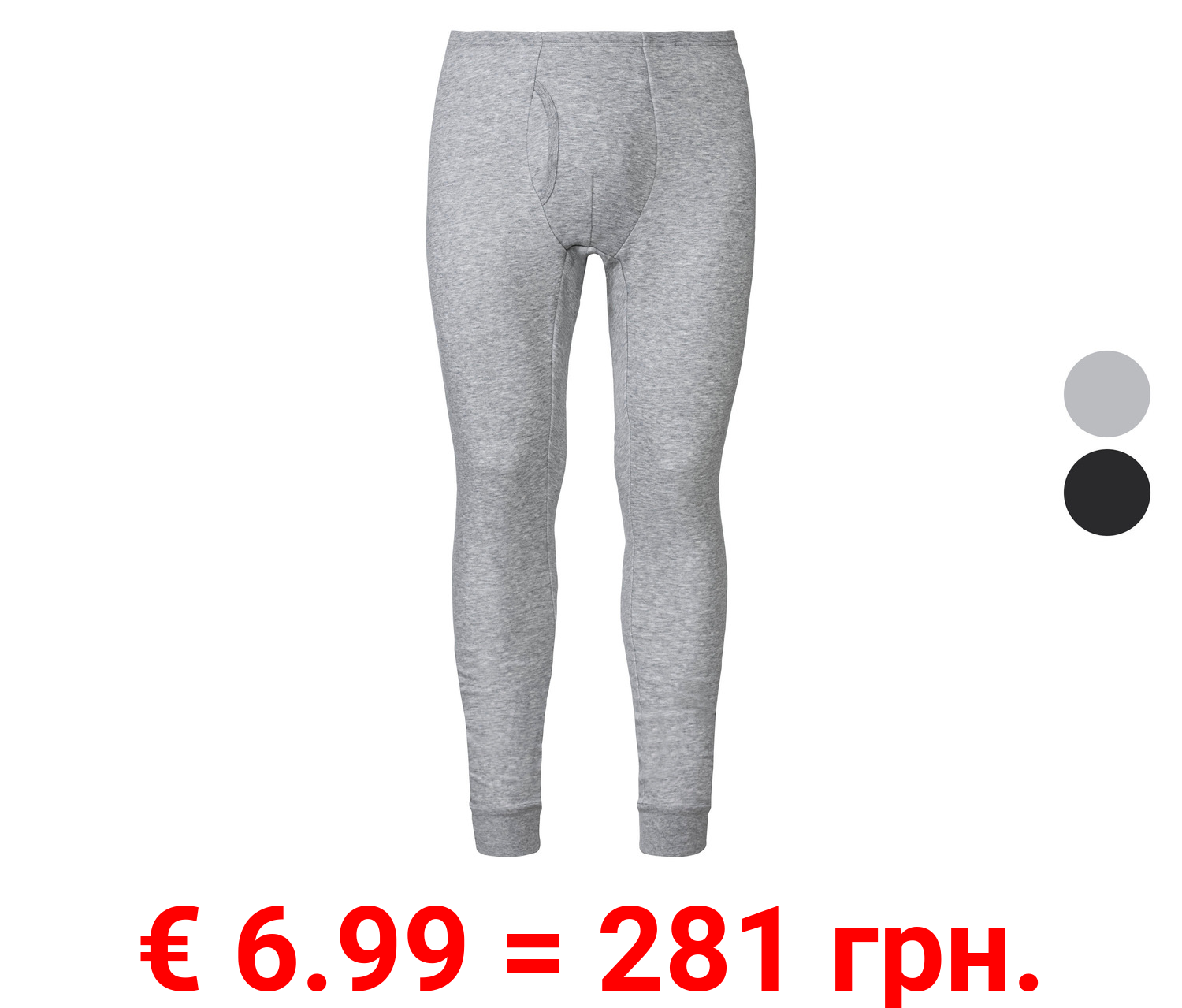 LIVERGY® Herren Thermo Unterhose, mit Baumwolle