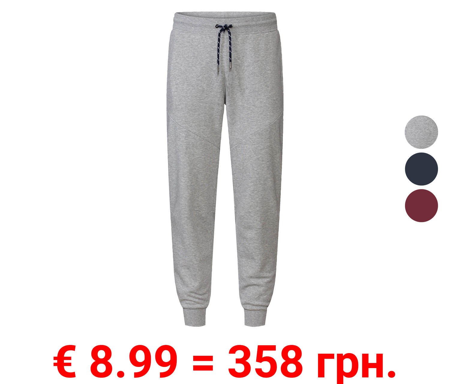 LIVERGY® Herren Sweathose mit Baumwolle