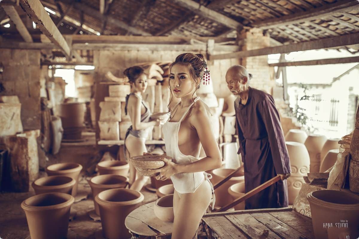 [越南名模Thuy Nga Pham] 越南陶瓷村性感写真 [103P] 36
