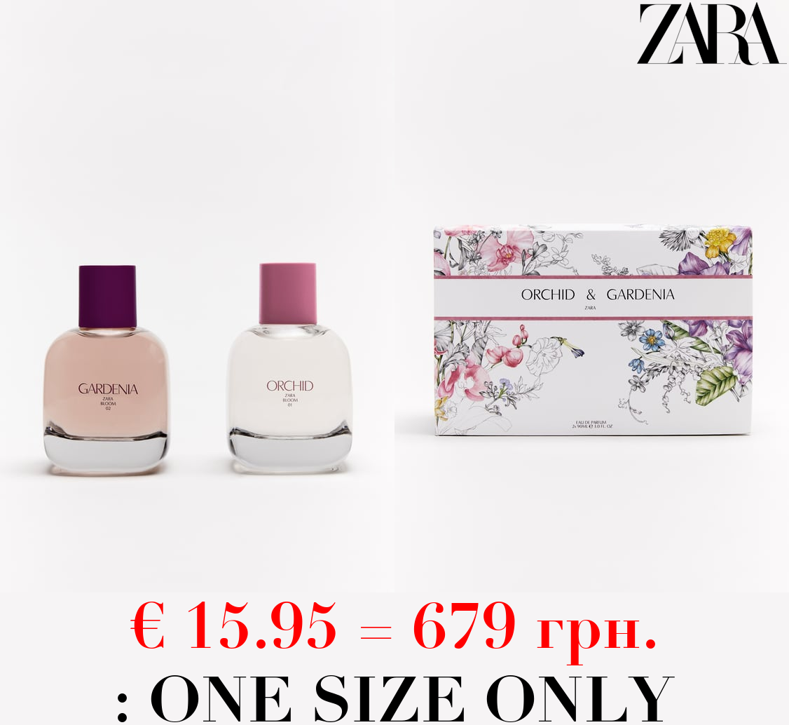 GARDENIA 90 ML / 3.04 oz + ORCHID 90 ML / 3.04 oz