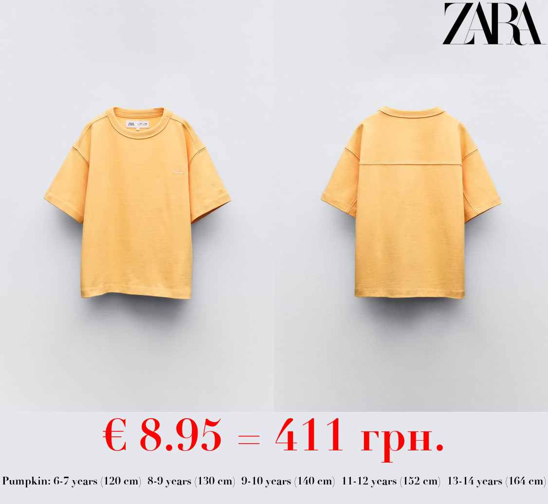 HEAVY-WEIGHT EMBROIDERED T-SHIRT