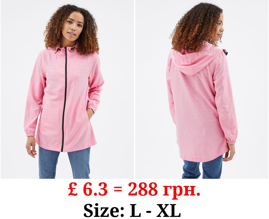 Pink Lightweight Rain Mac