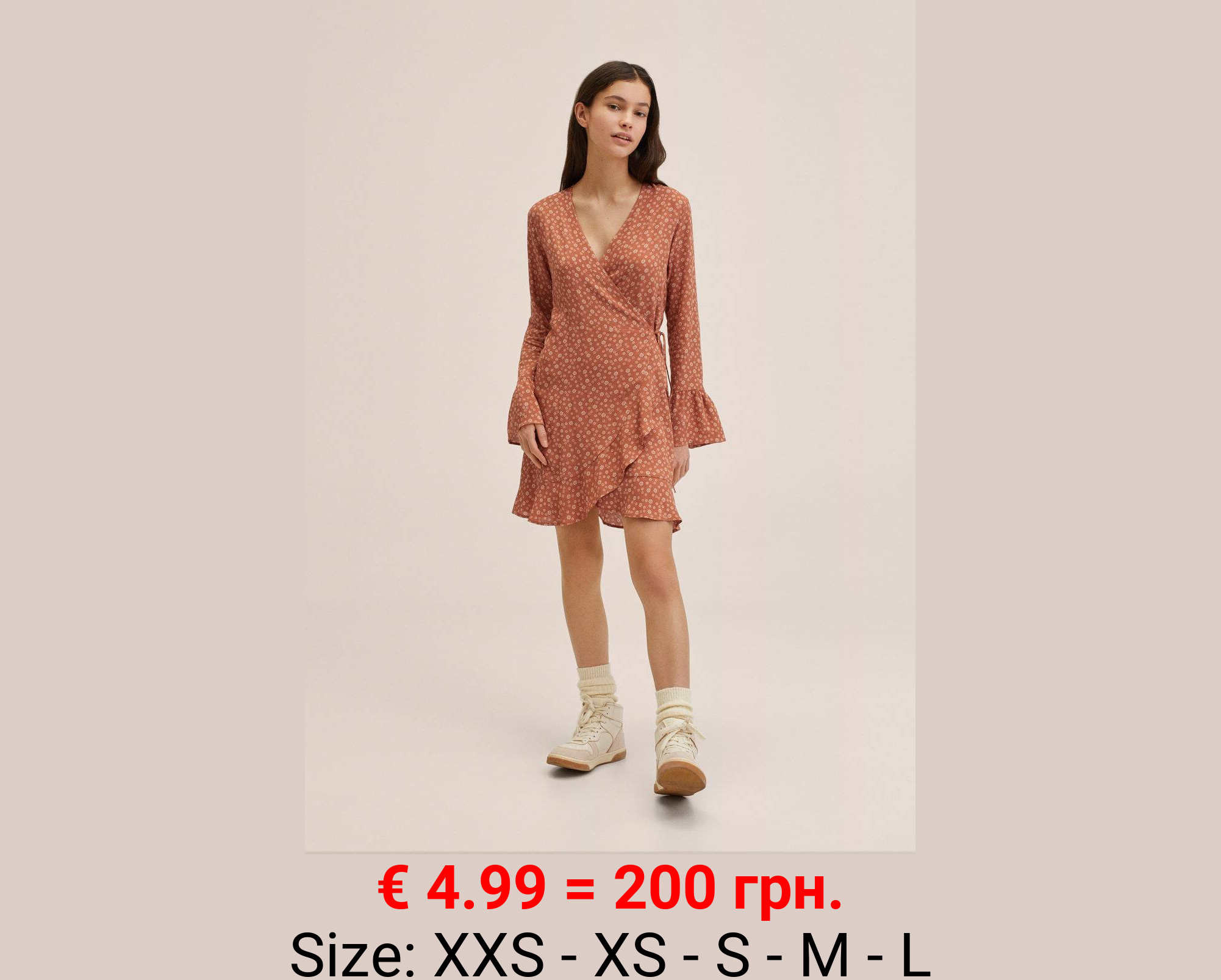 Vestido estampado floral