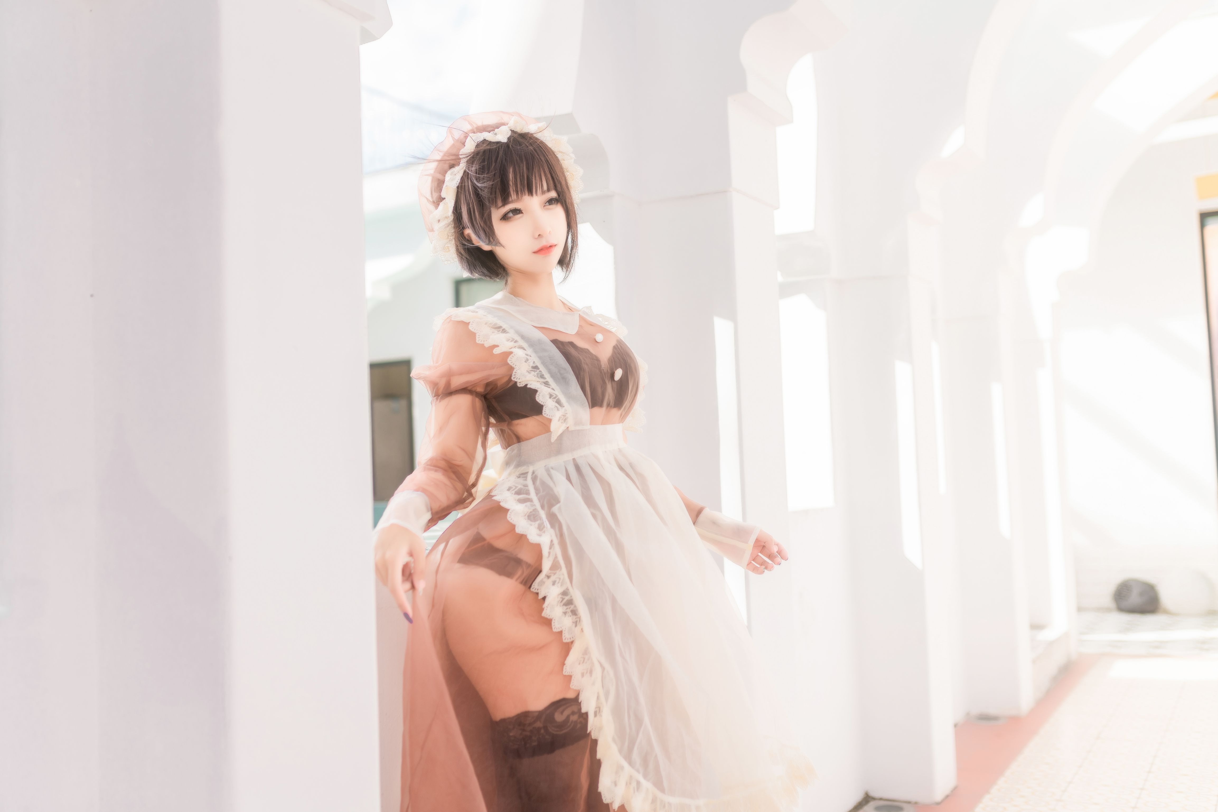 沫沫真爱版 纱-室外女仆 2