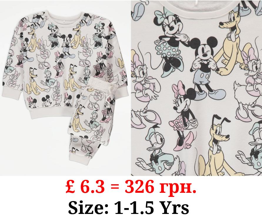 Disney Character Sweatshirt and Joggers Outfit