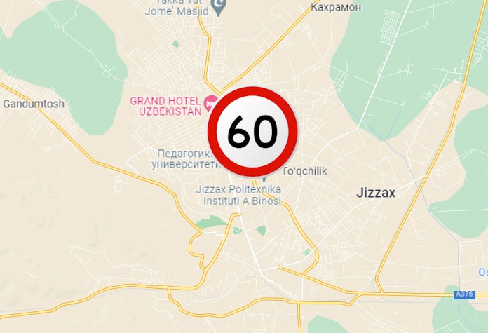 60 км/ч - в Ташкенте официально снизили максимальную скорость - 5