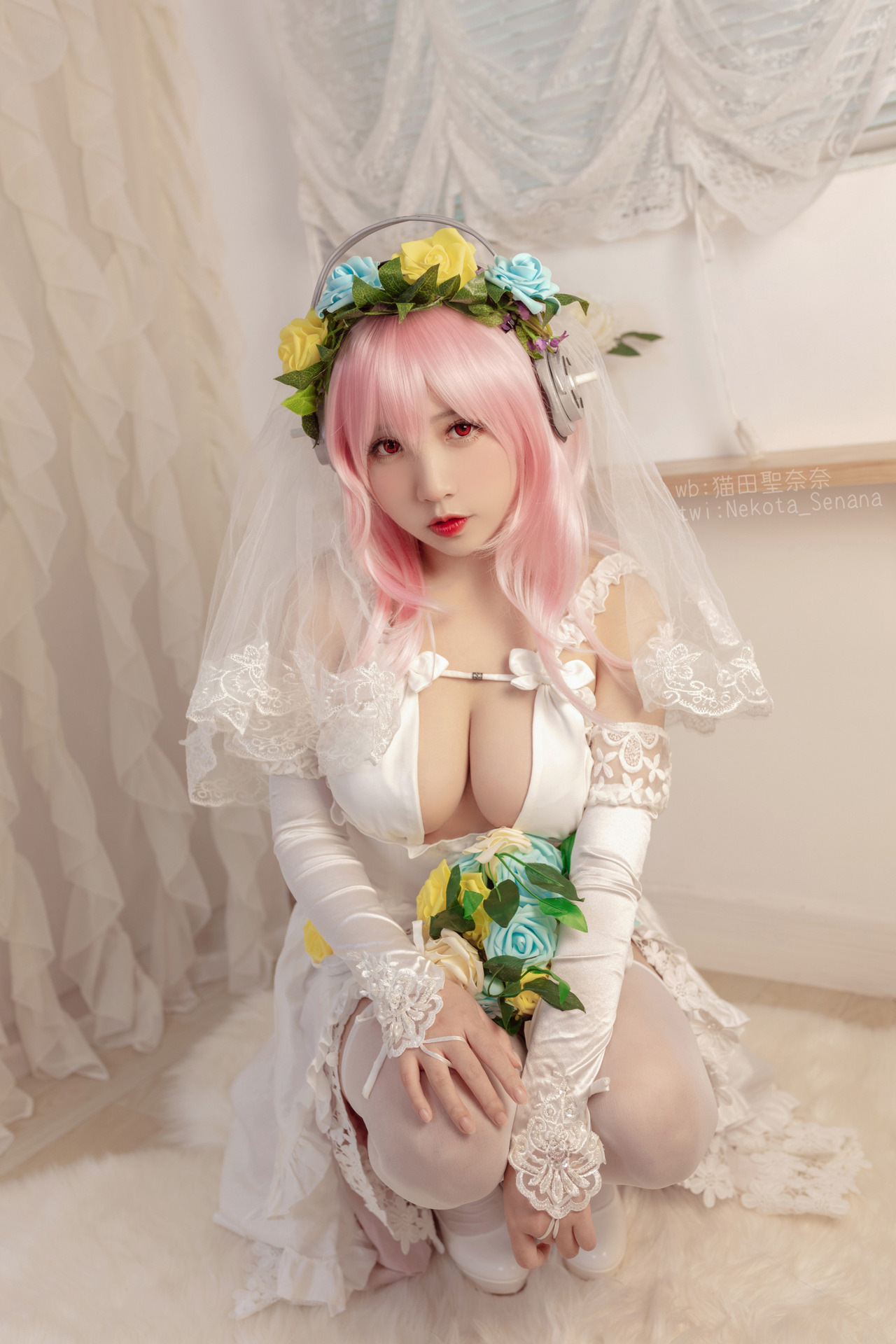[猫田圣奈奈] 索尼子十周年花嫁 Super Sonico 12