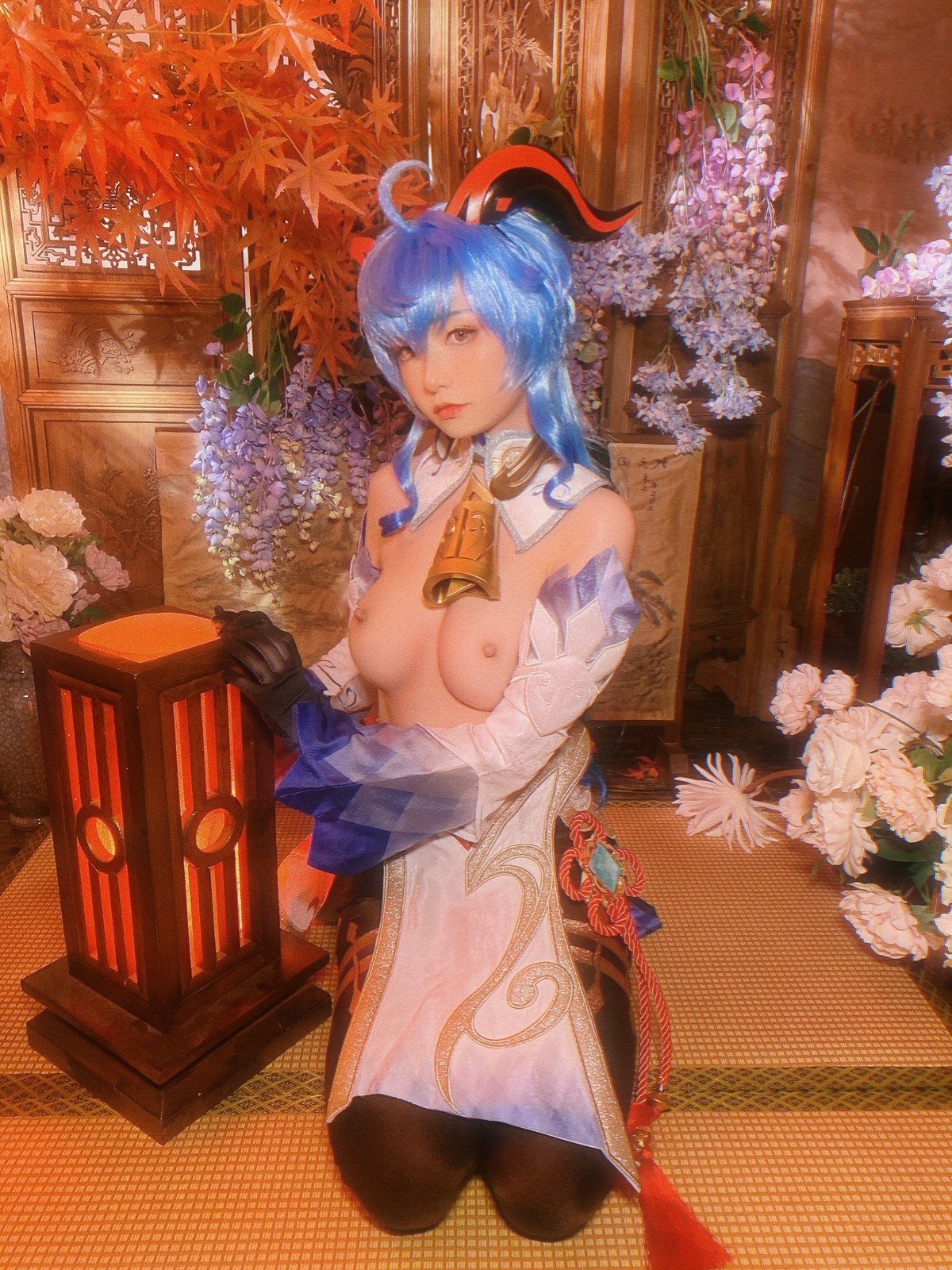 爆机少女喵小吉 Cosplay 原神 甘雨 47