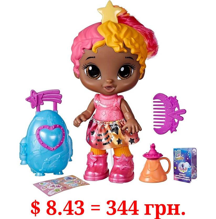 Baby Alive Star Besties Doll, Bright Bella, 8-inch Space-Themed Doll for 3 Year Old Girls and Boys and Up, Accessories