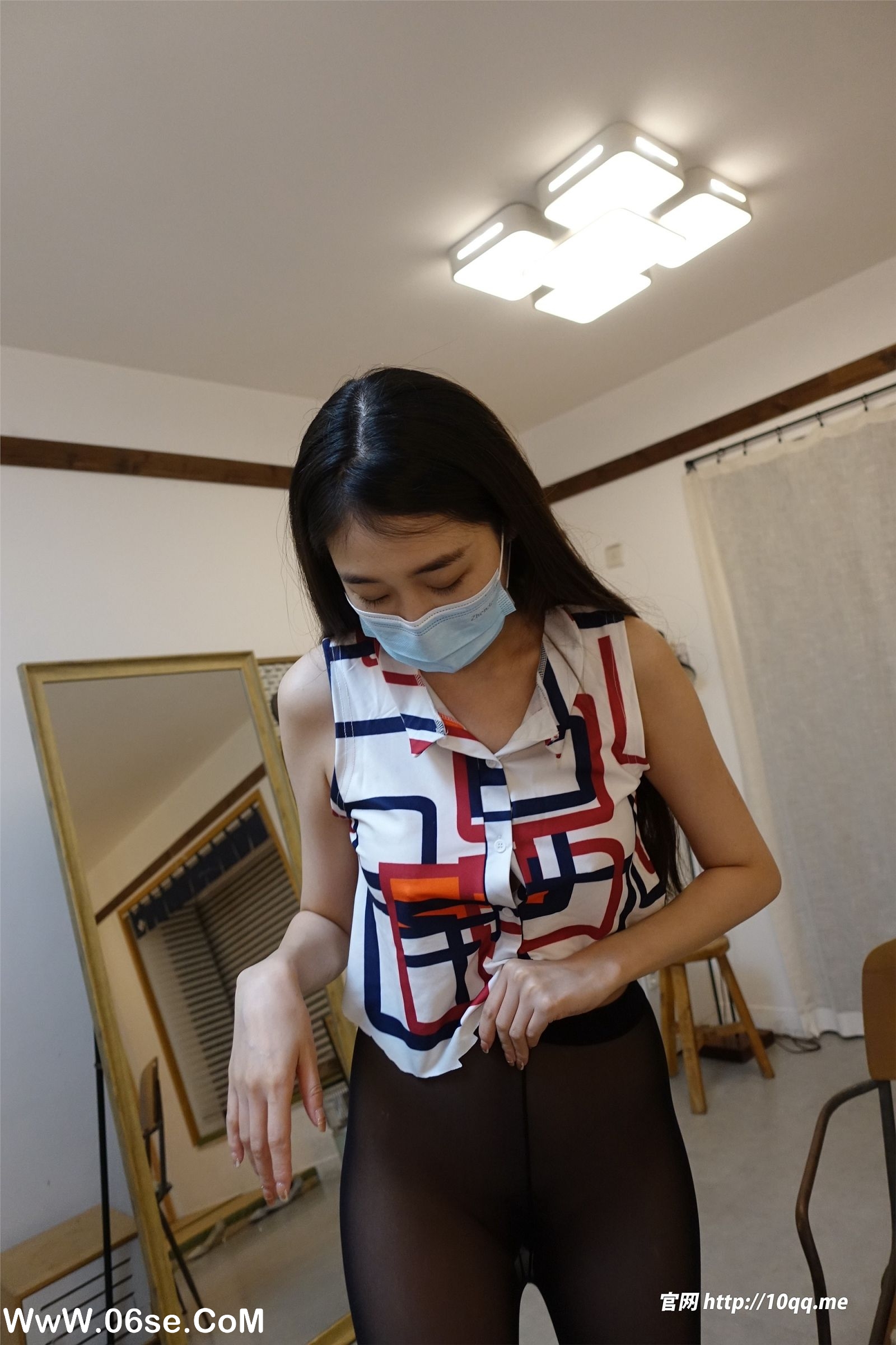 图片[3]-[ROSI写真]口罩系列 2023.10.23 NO.2689-六色网