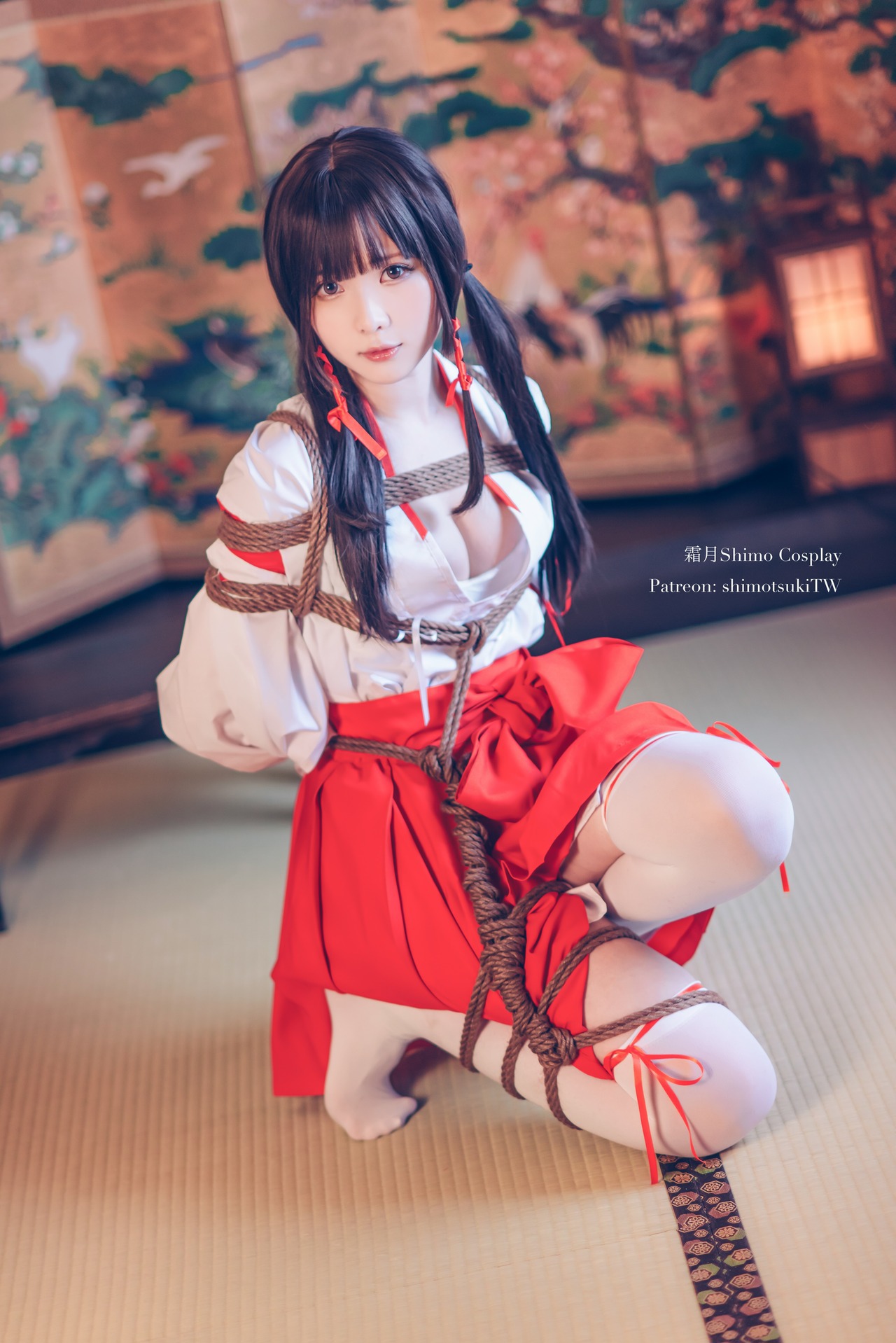 [霜月shimo] 巫女捆绑 Miko Bundle 24