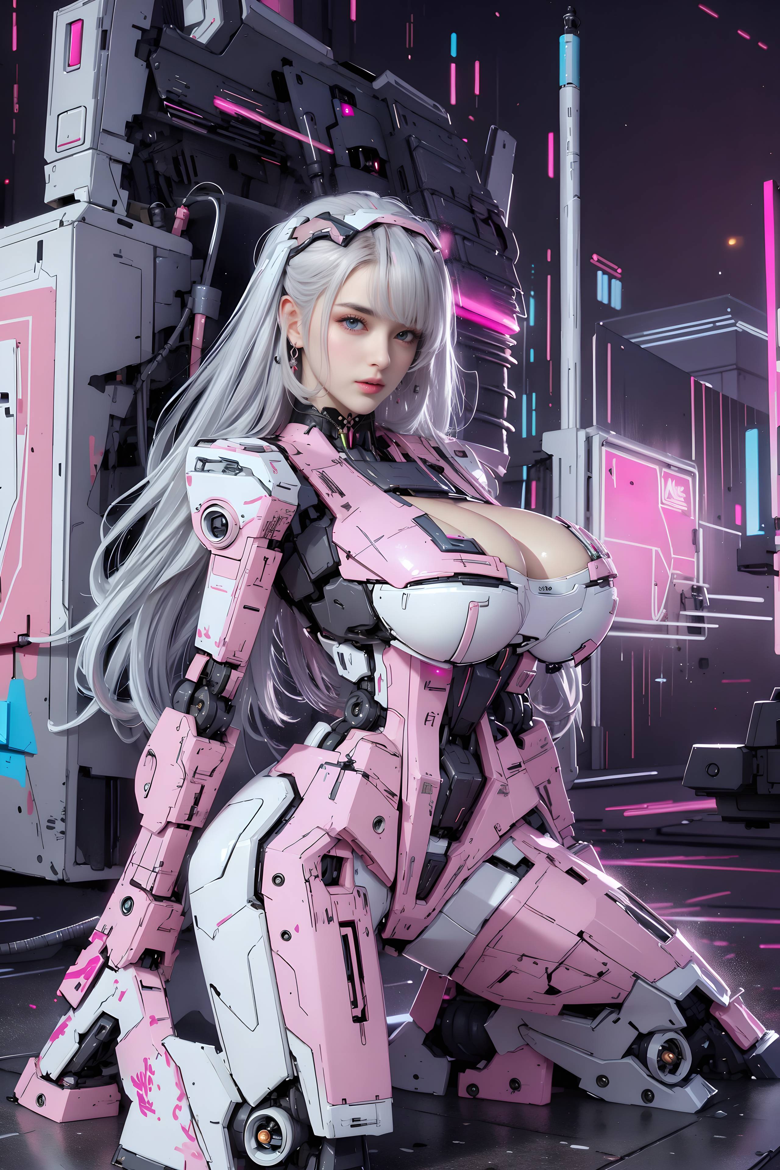 图片[37]-粉色高达_机甲少女-六色网