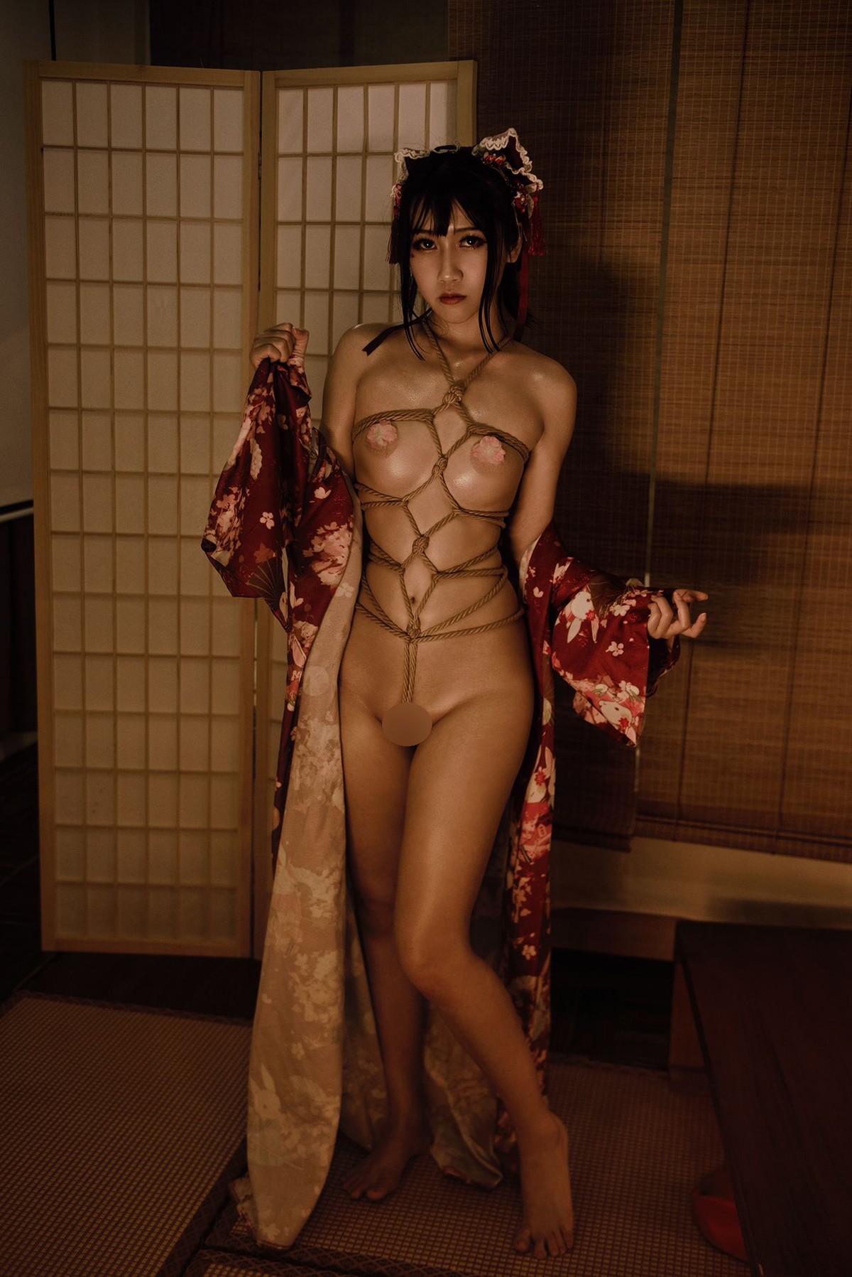 Cosplay 不呆猫 捆绑和服 Set.02 47