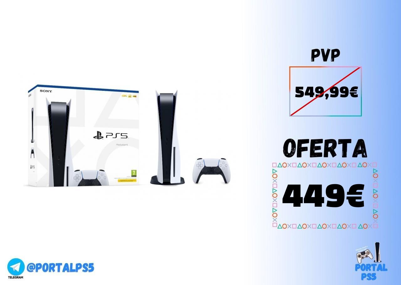 SOLO Stock PS5 España - Avisos de Stock PlayStation 5 – Telegram