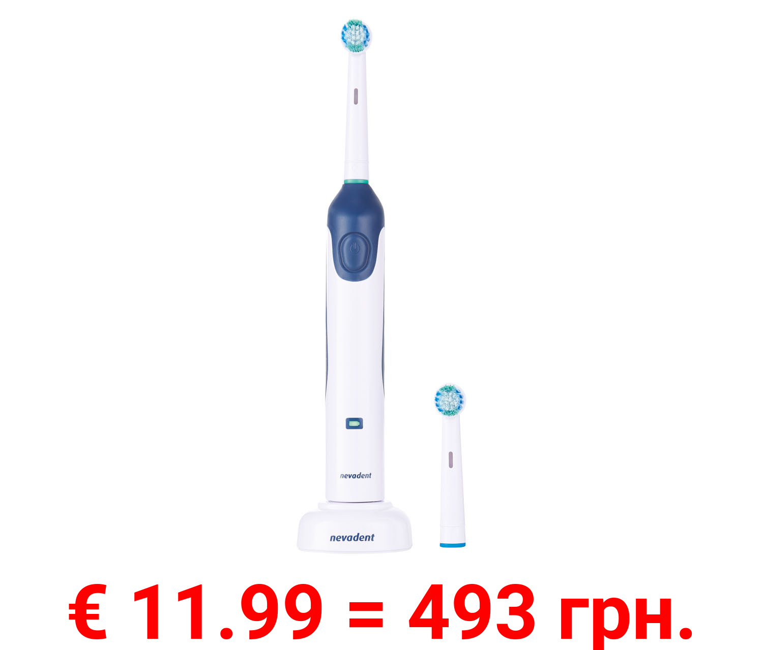 nevadent Akku-Zahnbürste »NZAE 3.7«, oszillierend, für Erwachsene