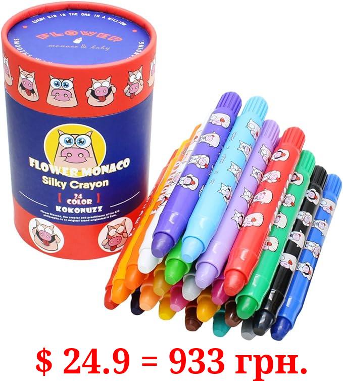 Lebze Washable Markers for Kids Ages 2-4 Years, 12 Colors Jumbo Toddler  Markers for Coloring Books, Safe Non Toxic Art School Supplies for Boys 