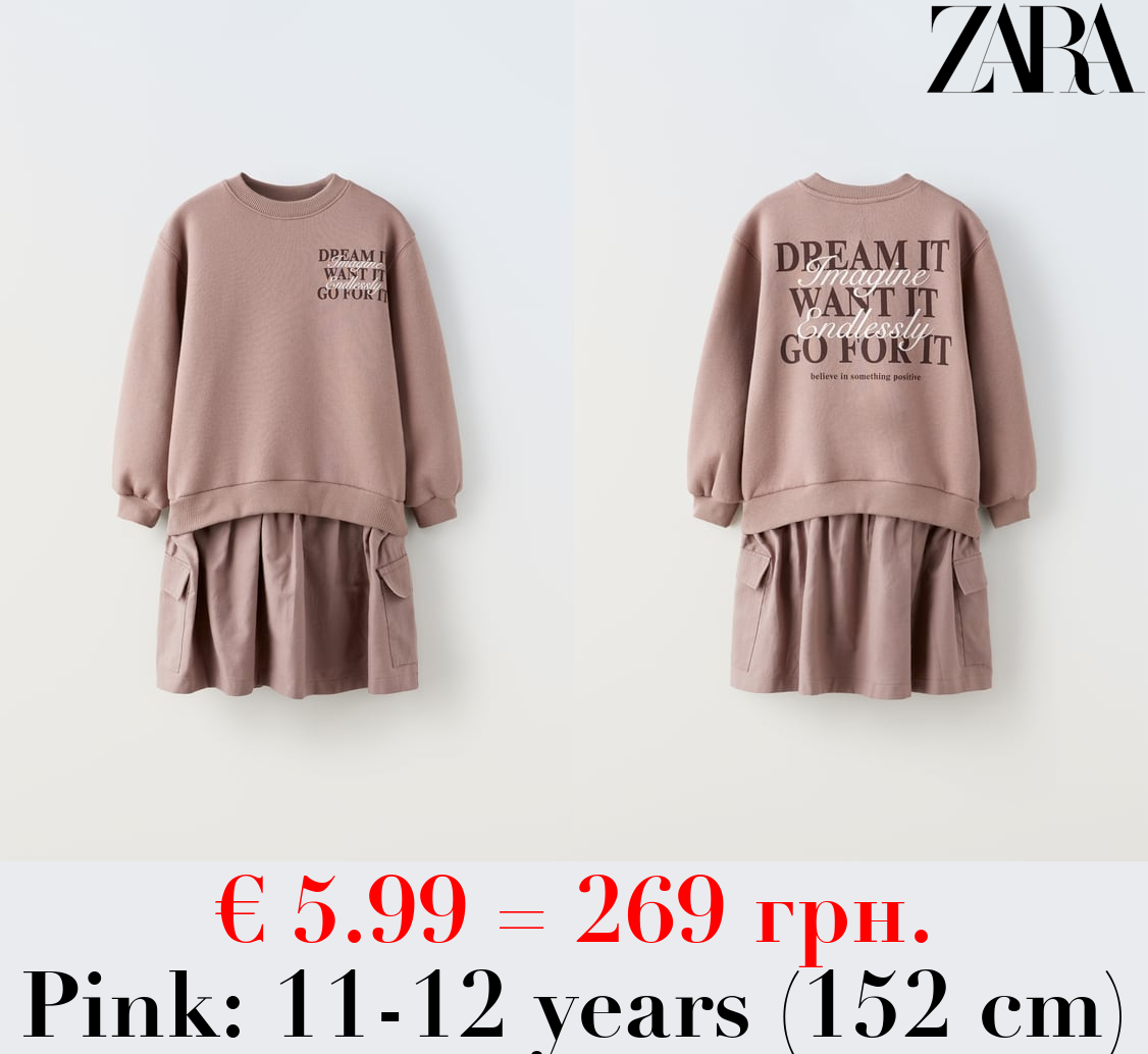 CONTRAST ART DRESS