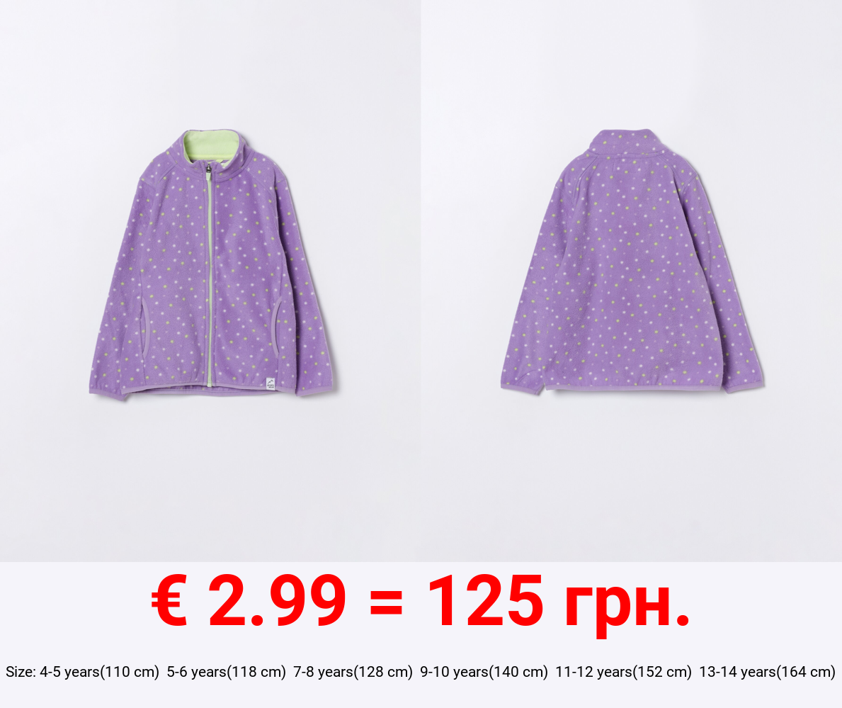 Printed fleece