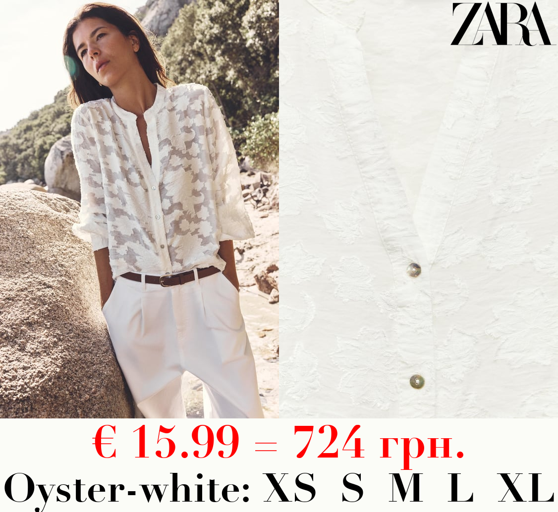 DEVORÉ CONTRAST SHIRT