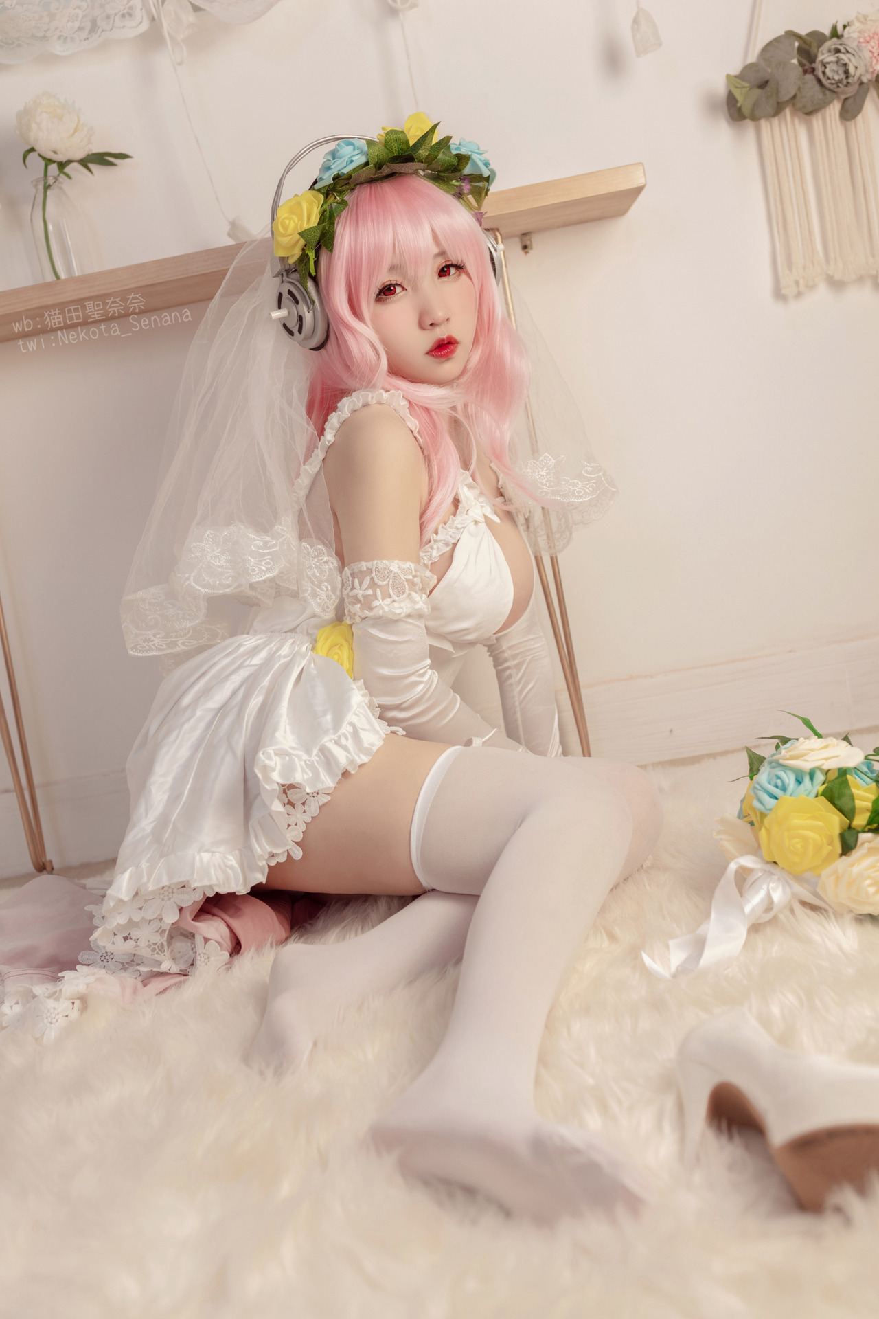 [猫田圣奈奈] 索尼子十周年花嫁 Super Sonico 11