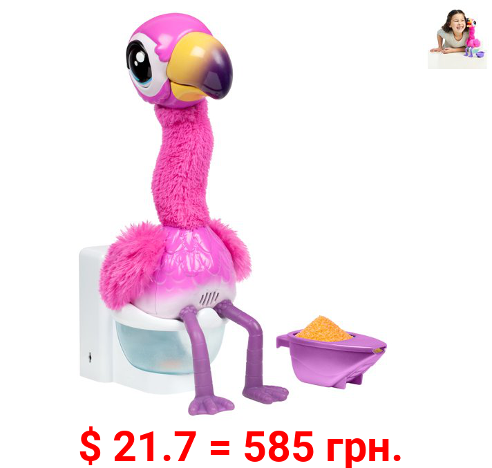 Little Live Pets Gotta Go Flamingo, Singing, Wiggling, & Pooping Toy