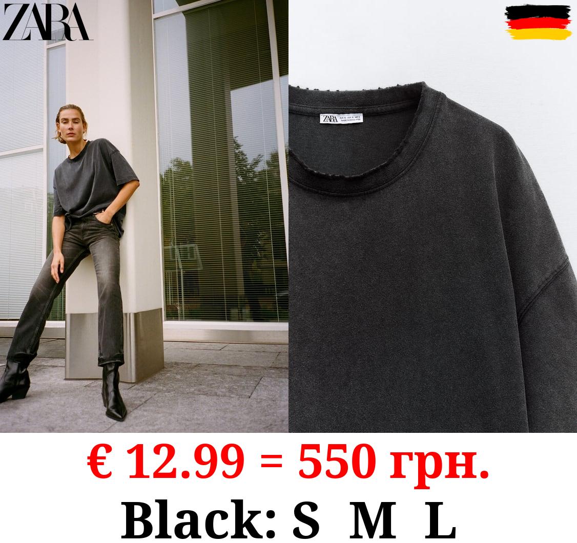 FADED-EFFECT T-SHIRT