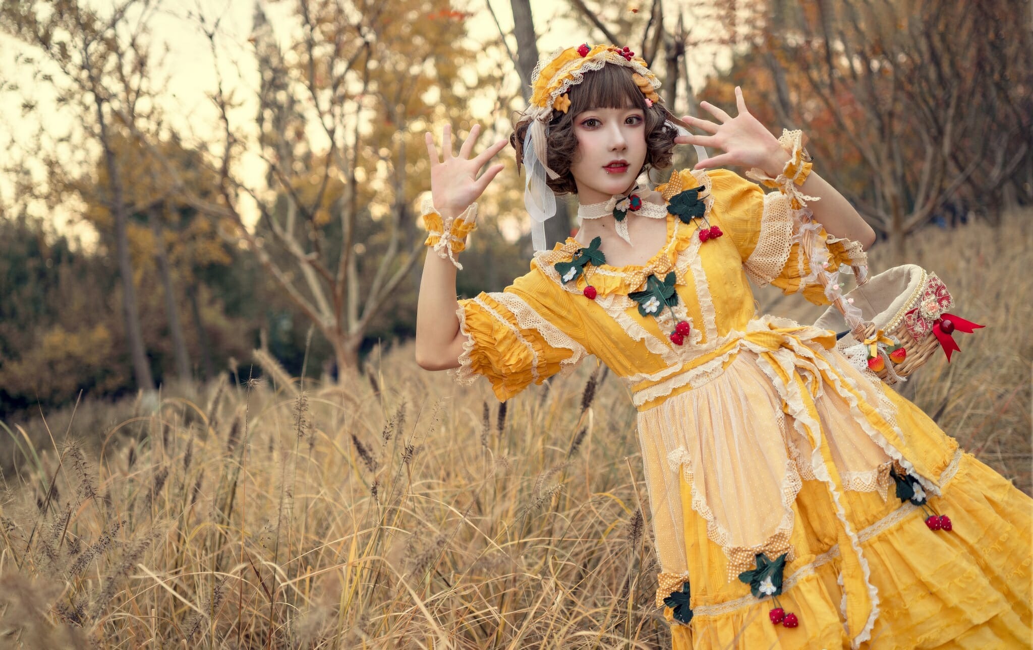 阿包也是兔娘-lolita黄裙 [12P] 8
