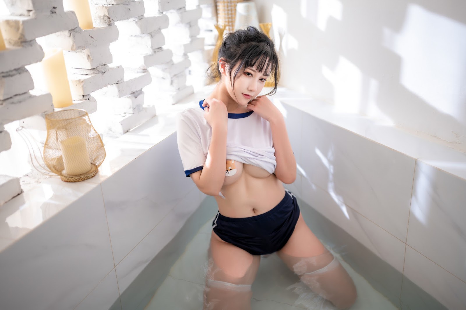 Cosplay 奇行家狗崽 浴场的体操服 21