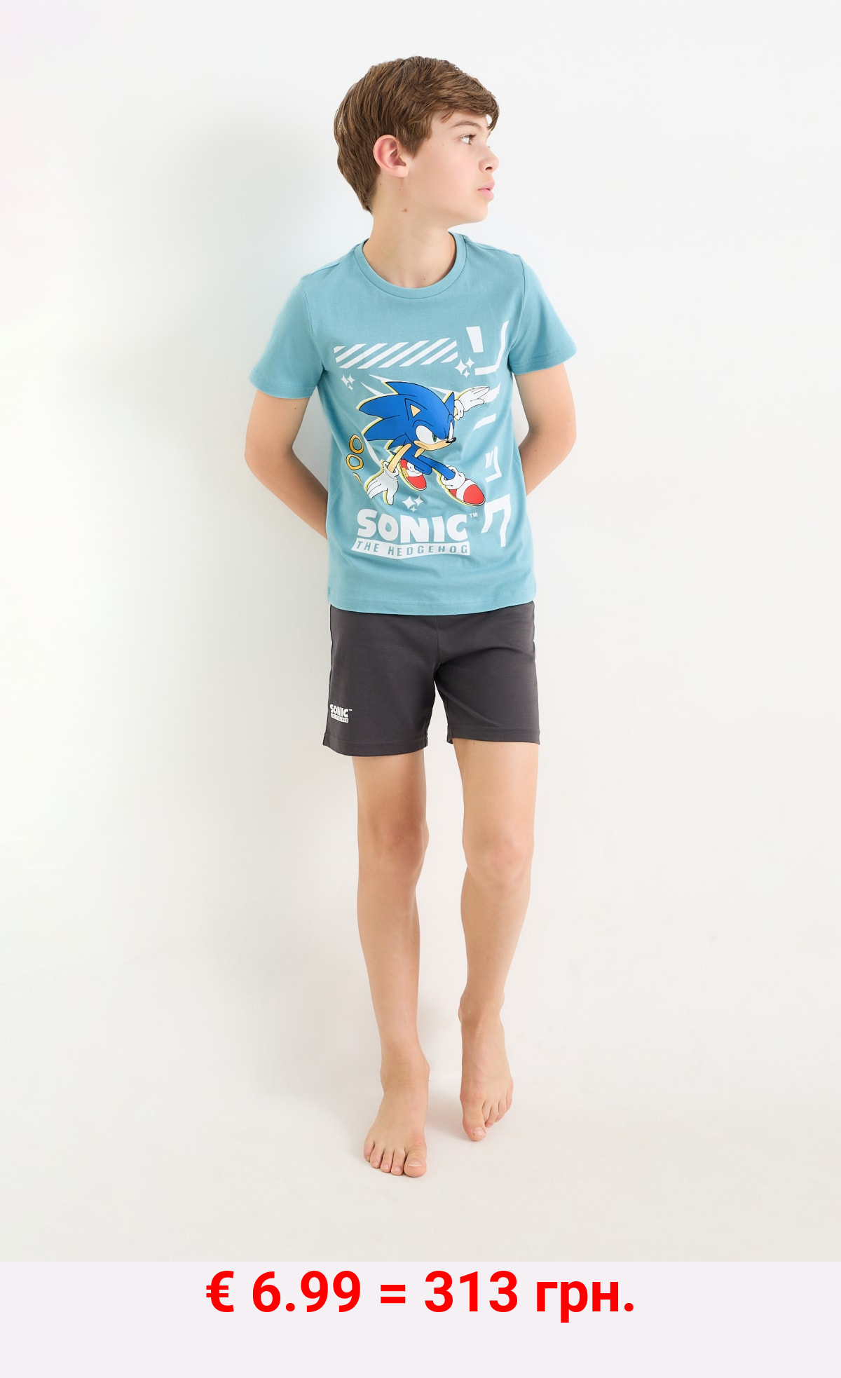 Sonic - Shorty-Pyjama - 2 teilig