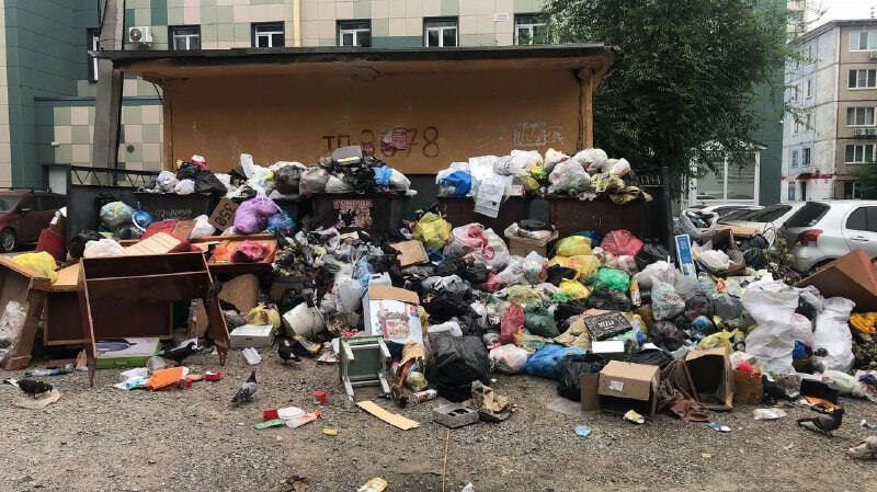 Перерасчёт за халтурный вывоз мусора проведут в Хабаровске