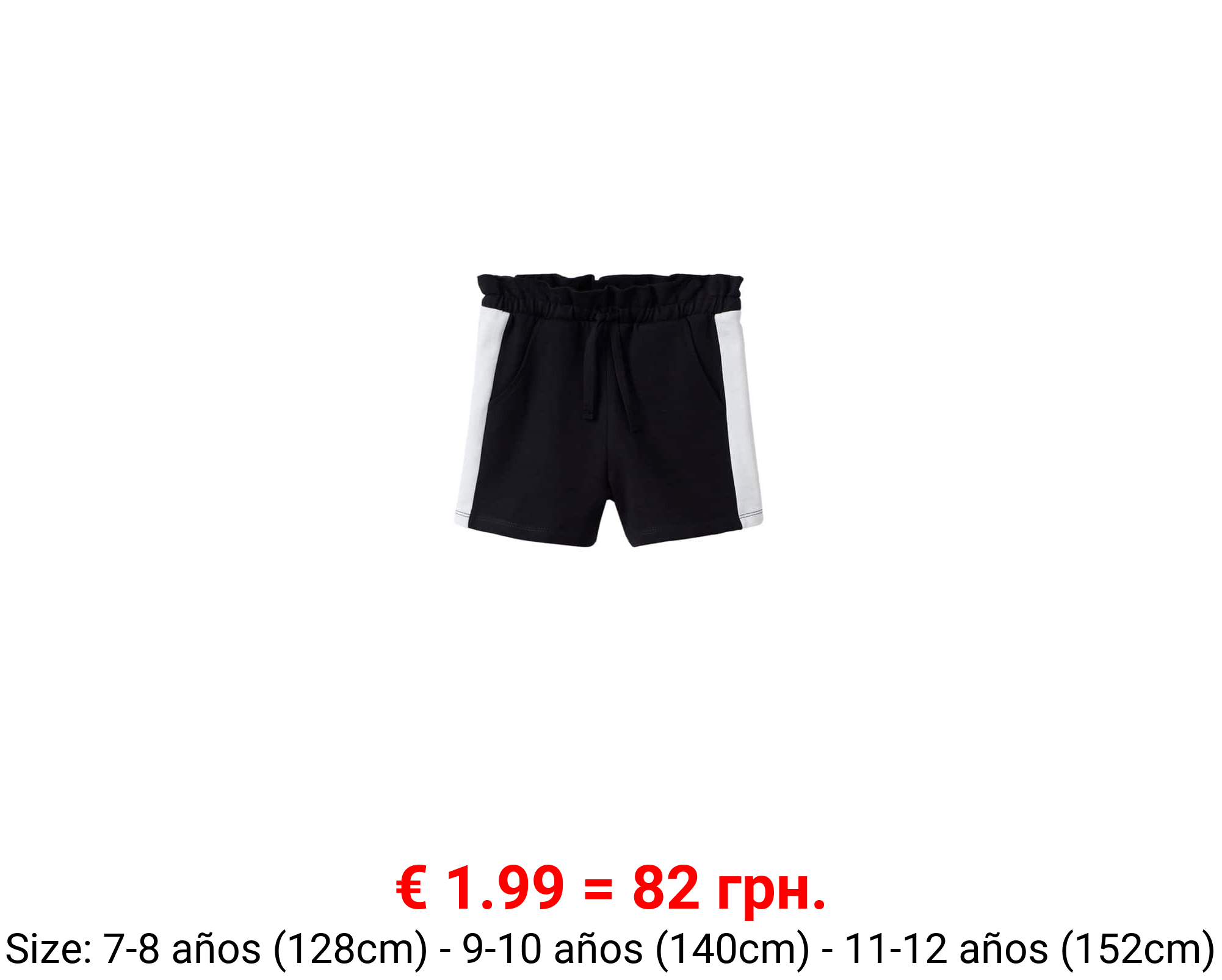 Short algodón cintura elástica