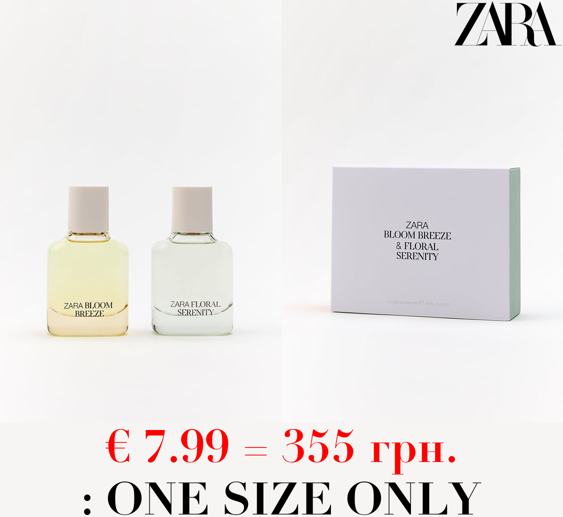 BLOOM BREEZE + FLORAL SERENITY 30 ML / 1.01 oz + 30 ML / 1.01 oz