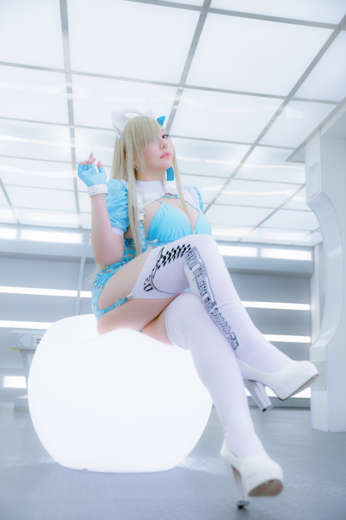 Cosplay SAKUサク Cyber Maid Asuna Set.03 2