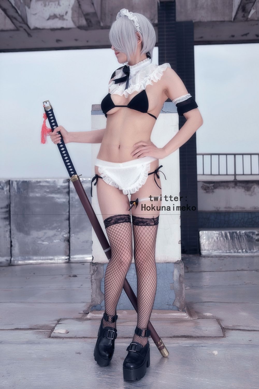 Hokunaimeko-NO9 战斗女仆[38P2V] 2