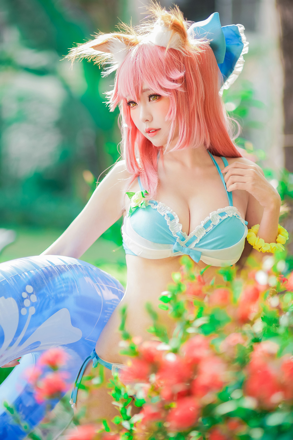Cosplay ElyEE子 玉藻前泳池 37