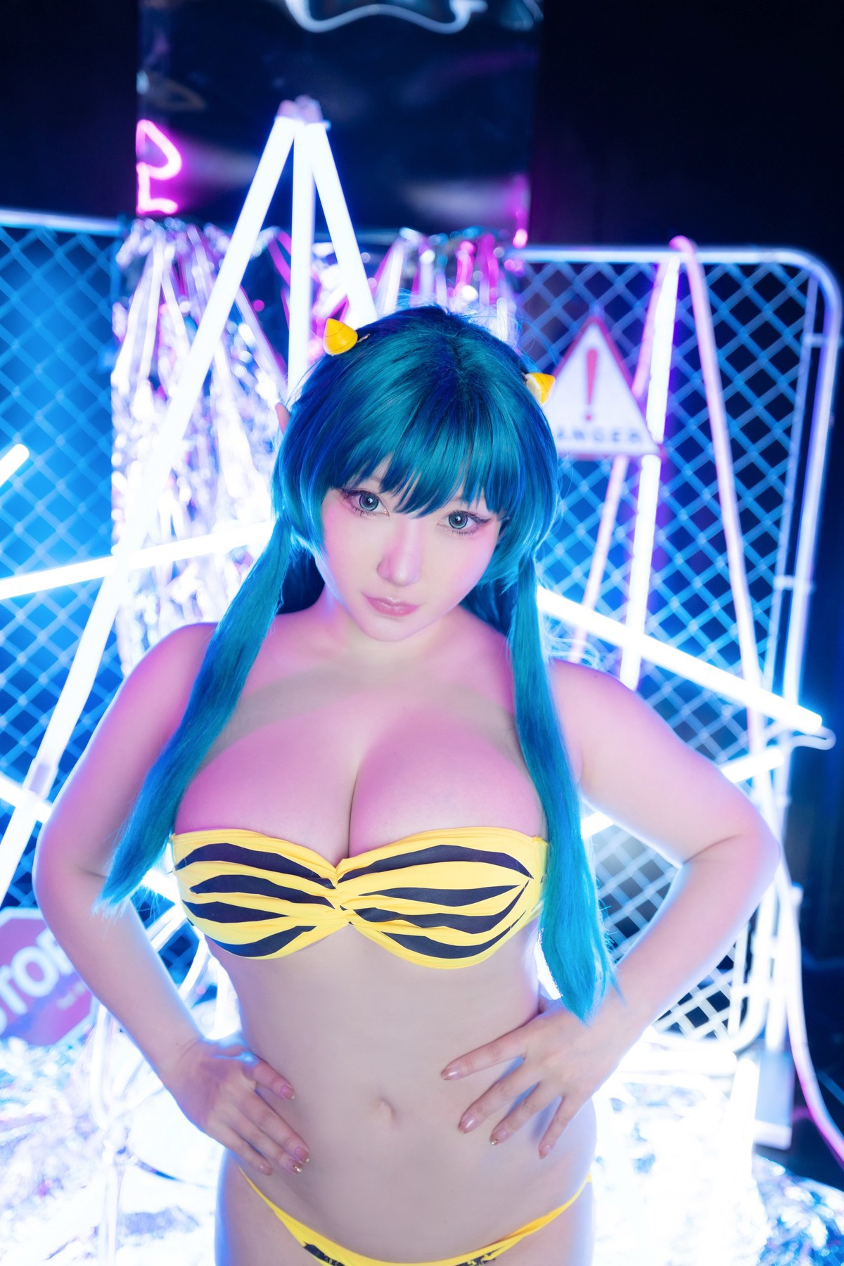 Cosplay SAKUサク Lum ラム うる星やつら Set.04 15