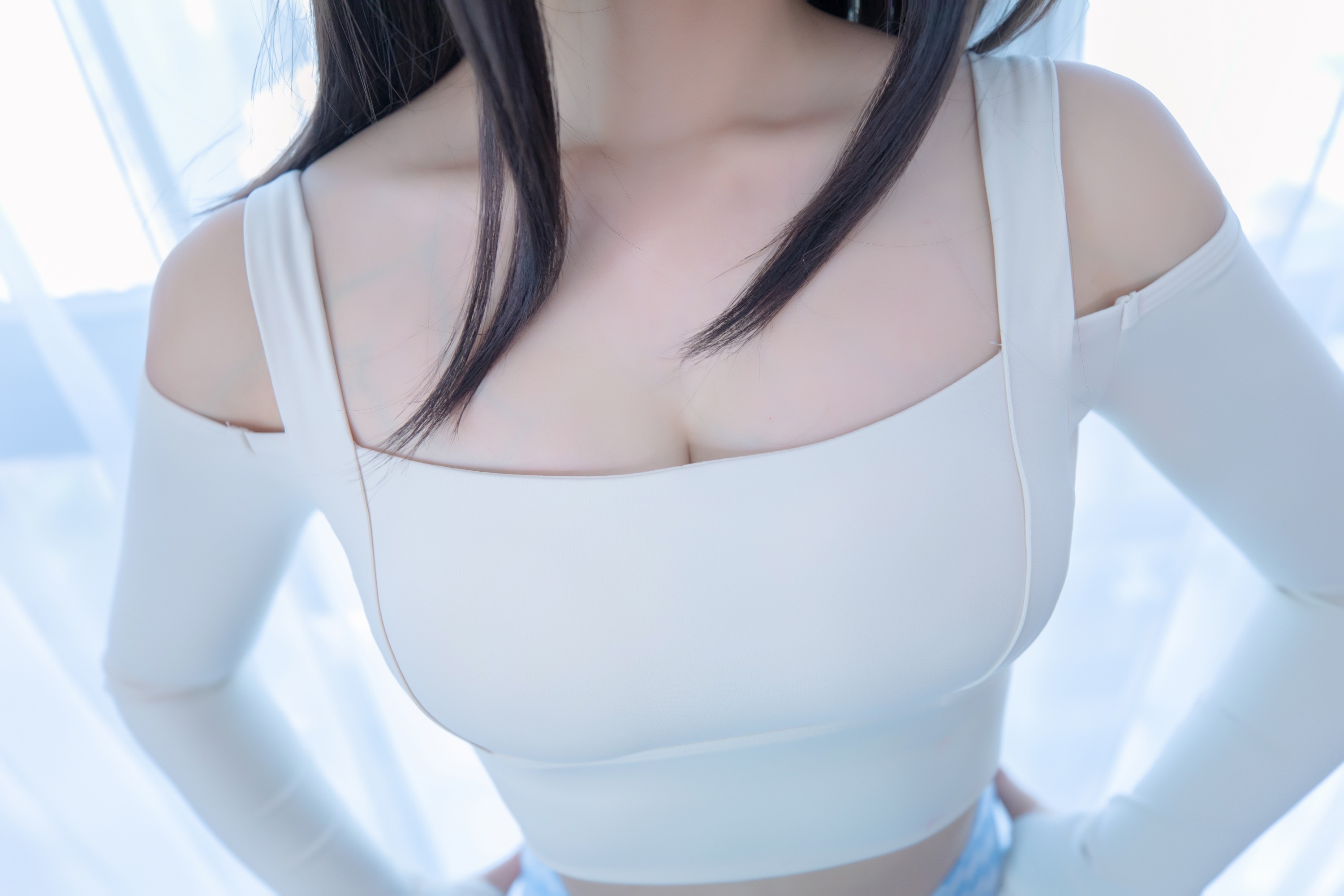 神楽坂真冬 - NO.93 蓝白格 [75P-172MB] 72