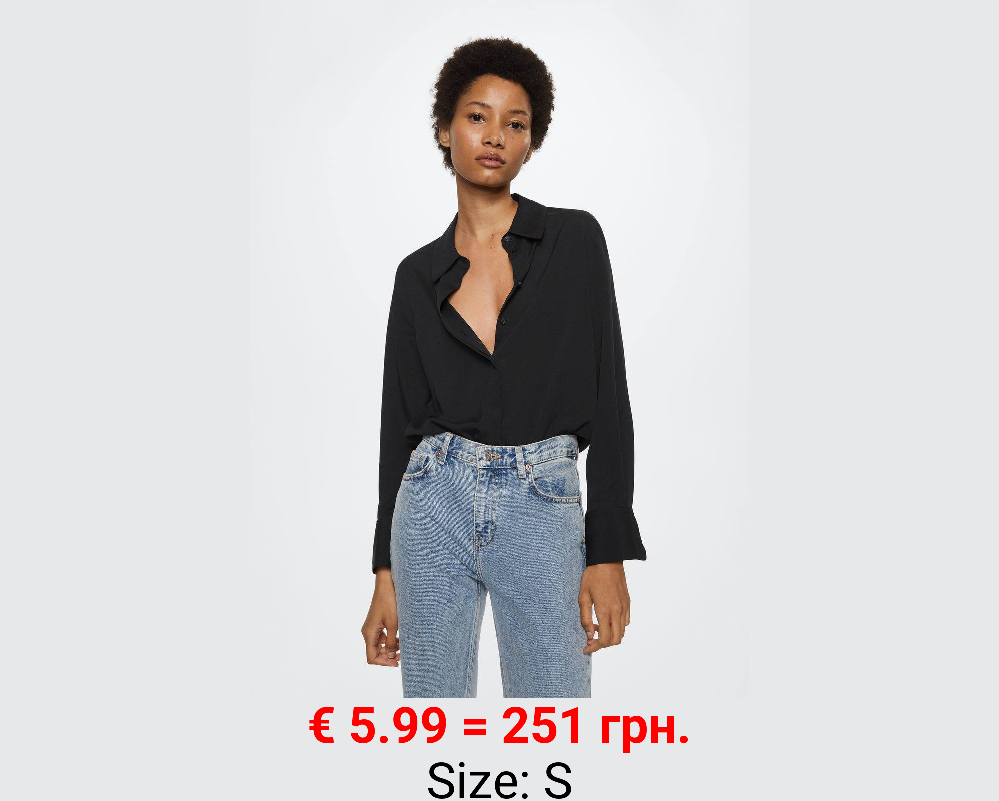 Camisa fluida botones