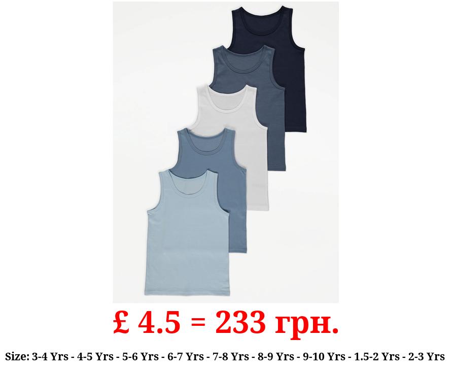 Blue Vests 5 Pack
