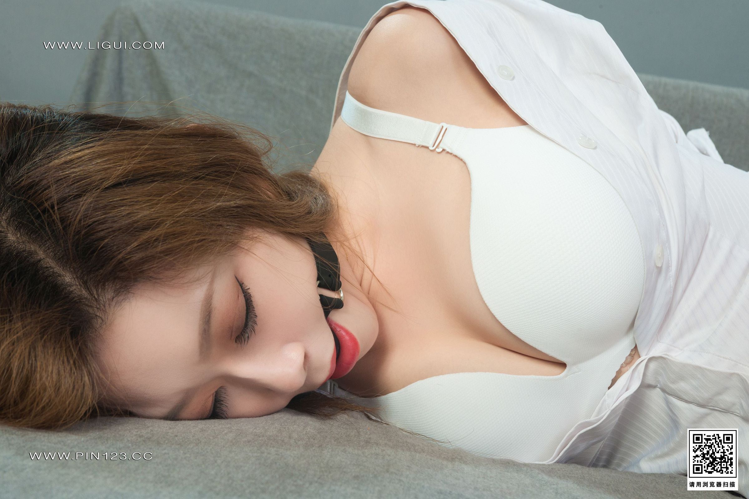 图片[32]-[Ligui丽柜]2023.06.02 调教文秘 宁宁-六色网
