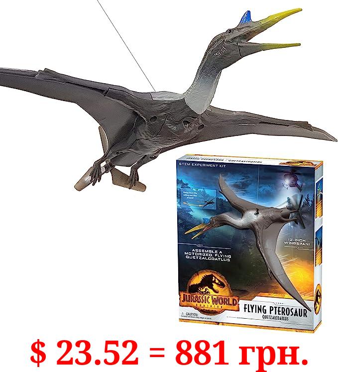 Thames & Kosmos Jurassic World Dominion Flying Pterosaur - Quetzalcoatlus | STEM Building Kit from Build & Fly a Motorized Model of The Largest Flying Creature from Prehistoric Times